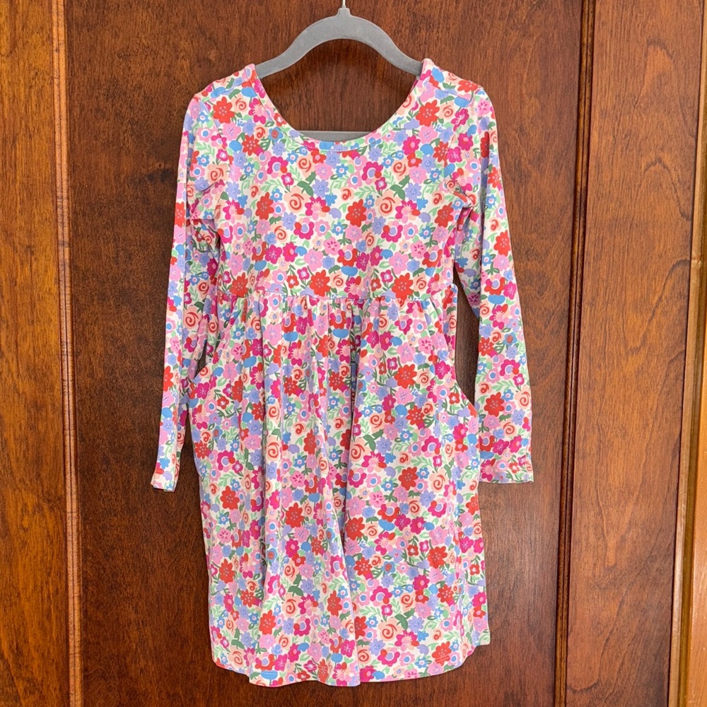 Hanna Andersson Multicolor Floral Kids Dress